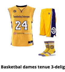 Basketbal tenue