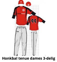 Honkbal tenue